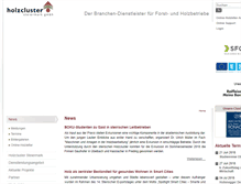 Tablet Screenshot of holzcluster-steiermark.at